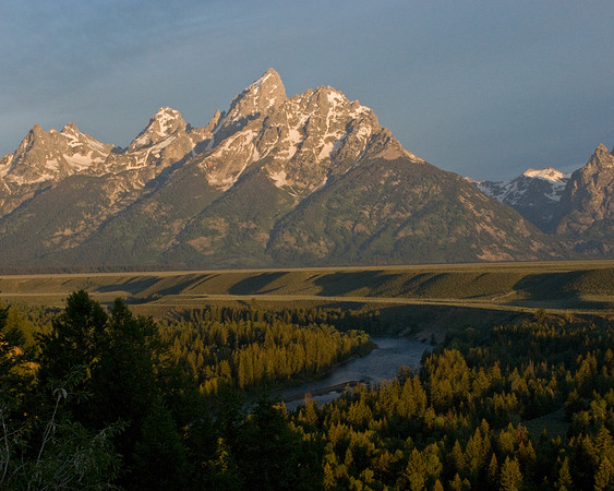 Early Morning at Snake River Overlook; Grand Teton National Park, Wyoming