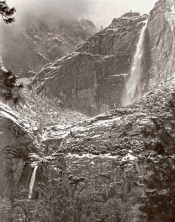 Yosemite Falls Winter View