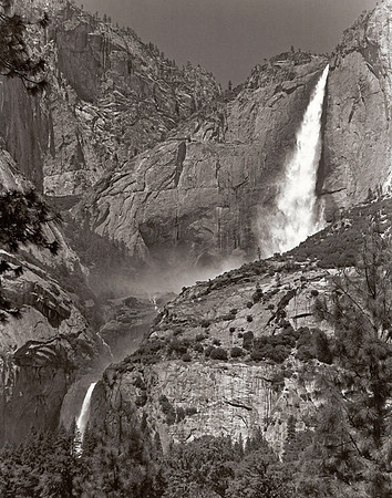 Yosemite Falls Spring View